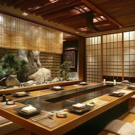 Sushi Restaurant Interior