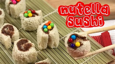 Sushi alla Nutella