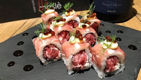 Sushi di carne cruda