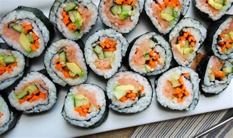 Sushi servito freddo