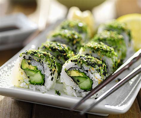 Sushi vegano fatto in casa