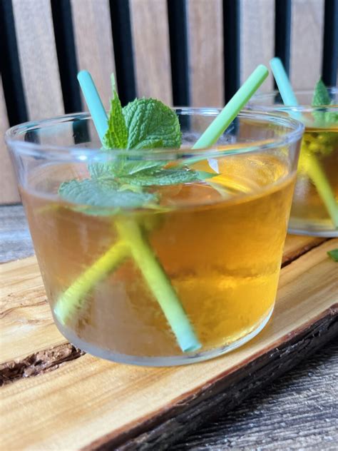 Tè freddo alla menta