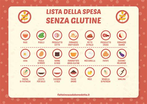 Tabella Alimenti Senza Glutine