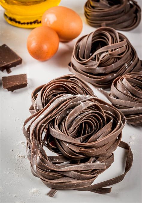 Tagliatelle al cacao fatte in casa