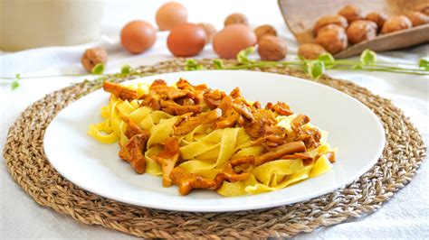 Tagliatelle con Finferli
