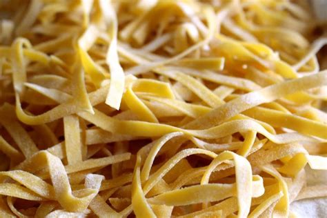 Tagliatelle con farina di ceci