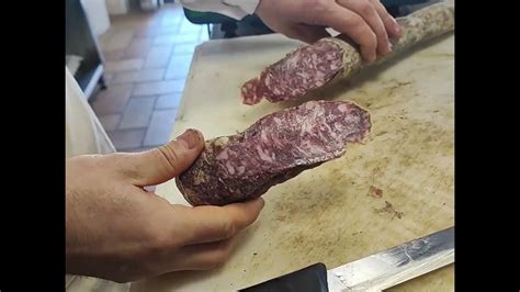 Taglio del salame