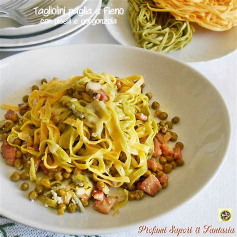 Tagliolini con piselli e pomodorini freschi