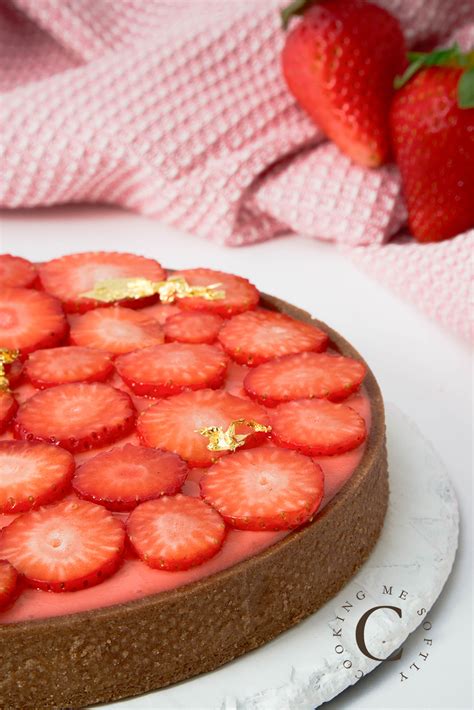 Tarte fragole e cioccolato