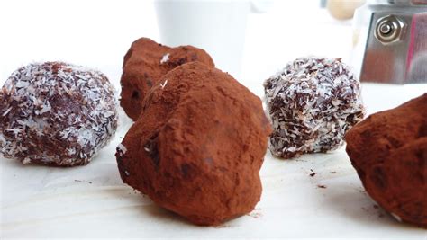 Tartufini al cioccolato senza lattosio