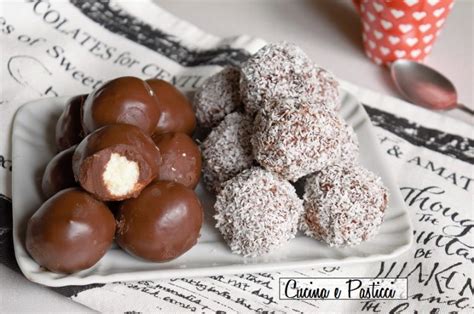 Tartufini al mascarpone e cocco