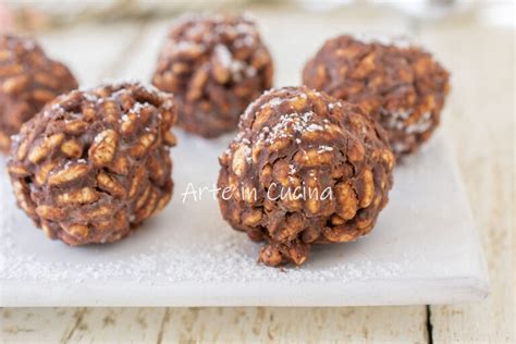 Tartufini di Riso Soffiato e Yogurt
