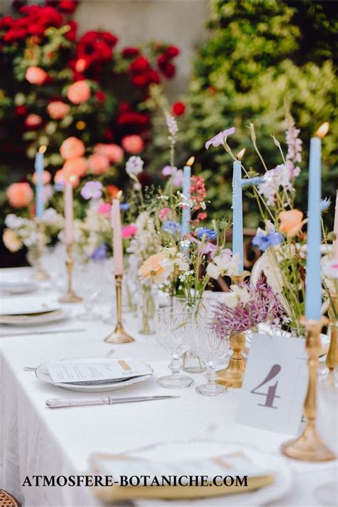 Tavolo imbandito per un matrimonio