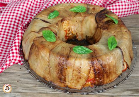 Timballo di Pasta con Melanzane al Taglio