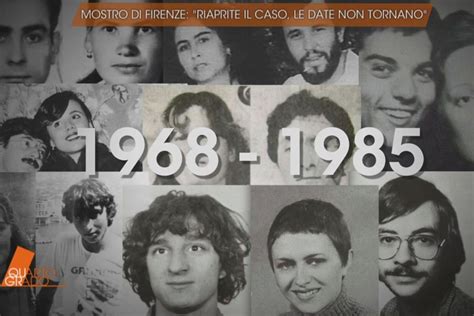 Timeline del Mostro di Firenze