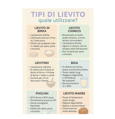Tipologie di Lievito