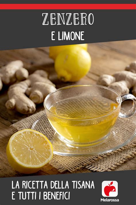 Tisana zenzero e limone