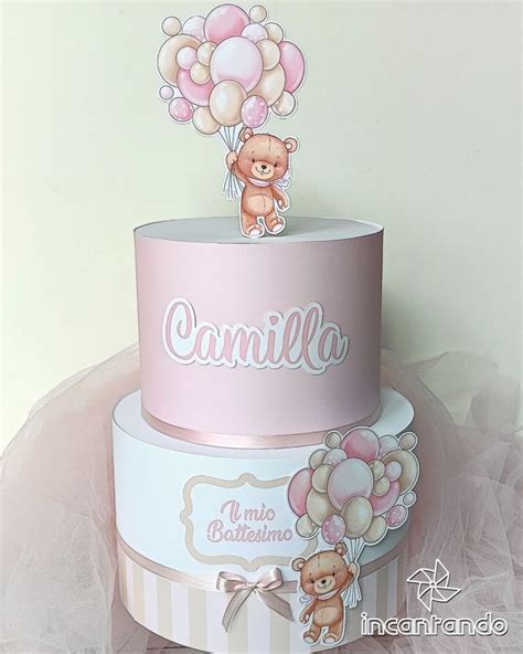 Torta Battesimo Orsetto