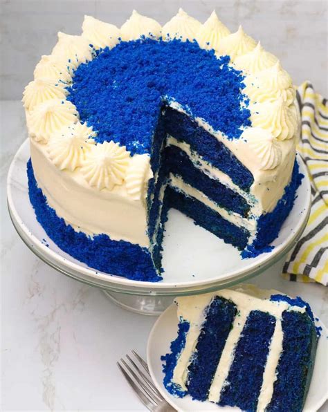 Torta Blu Ombre