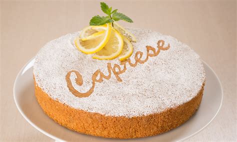 Torta Caprese al Limone