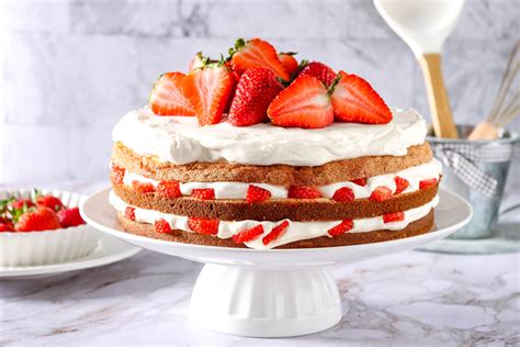 Torta Chantilly con Fragole