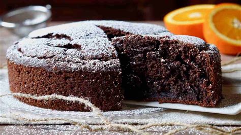 Torta Cioccolato Arancia Rum