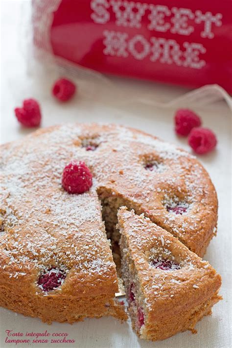 Torta Cocco e Lamponi