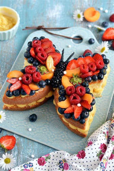 Torta Farfalla alla Frutta