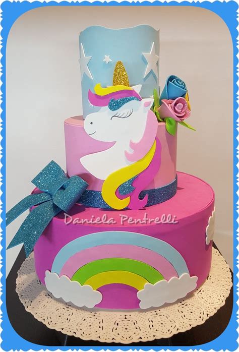 Torta Finta Unicorno