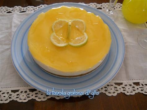 Torta Fredda allo Yogurt e Limone