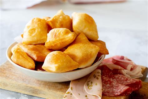 Torta Fritta servita calda