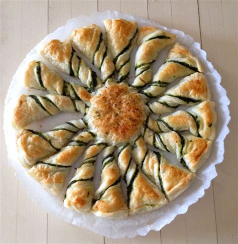 Torta Girasole Ricotta e Spinaci