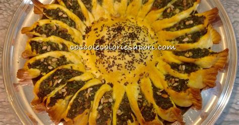 Torta Girasole con Pasta Brisée