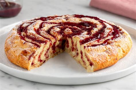 Torta Girella alla Marmellata