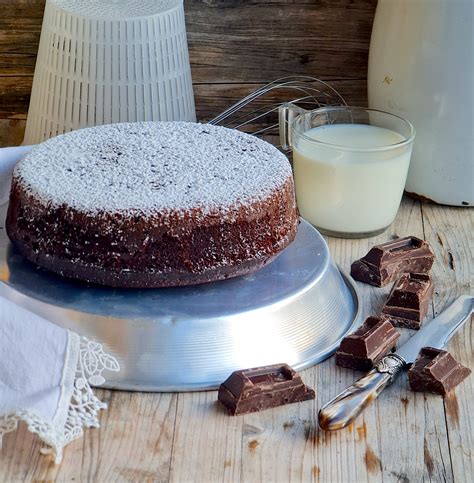 Torta Magica Ricotta e Cioccolato