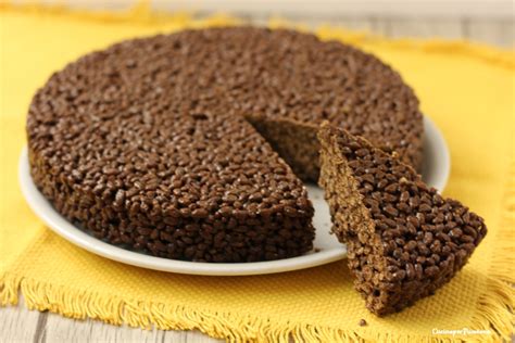 Torta Mars con riso soffiato