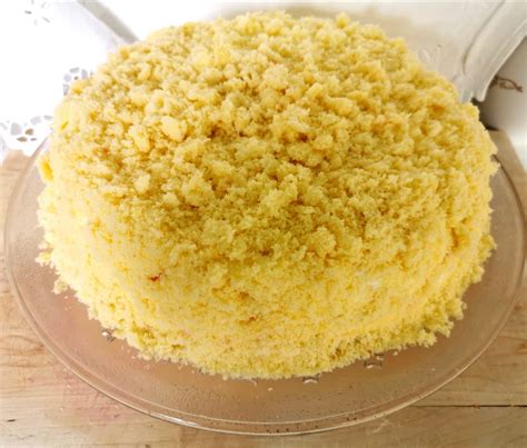 Torta Mimosa allo Zabaione