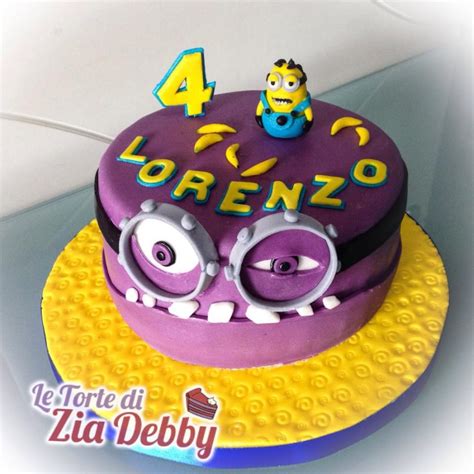 Torta Minions per il compleanno di Lorenzo