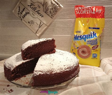 Torta Nesquik al bicchiere
