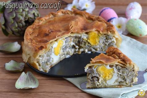 Torta Pasqualina con Carciofi