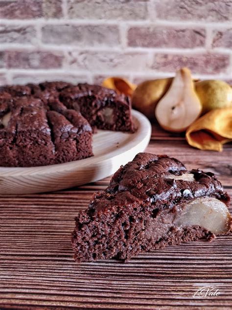 Torta Pere e Cioccolato con Glassa
