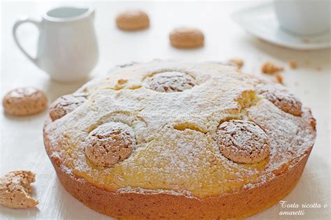 Torta Ricotta e Amaretti