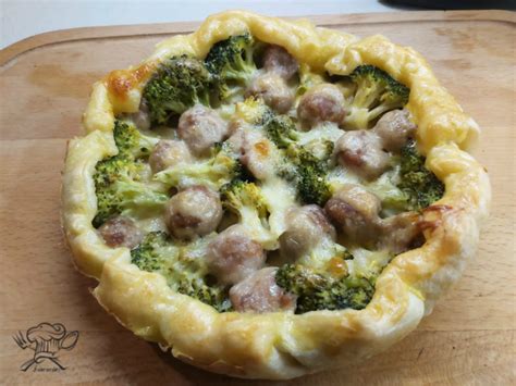 Torta Salata Broccoli e Salsiccia