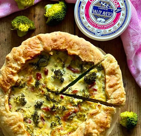 Torta Salata Broccoli e Speck