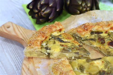 Torta Salata Carciofi e Patate