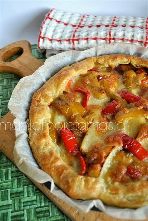 Torta Salata Peperoni e Cipolla