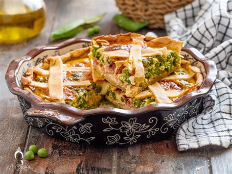 Torta Salata Piselli e Prosciutto