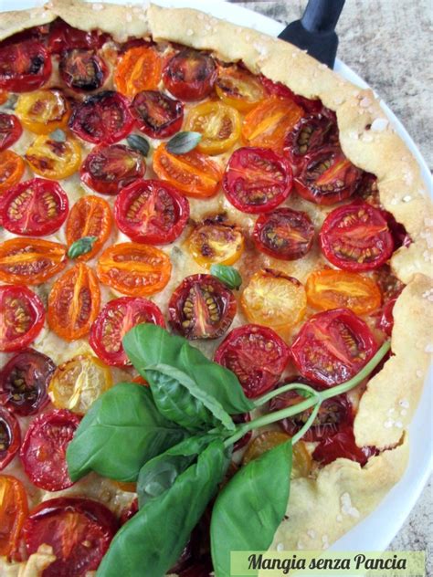 Torta Salata Pomodorini e Ricotta