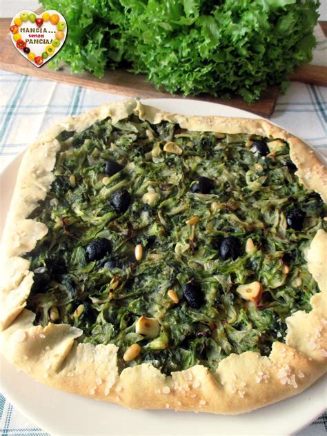 Torta Salata Scarola Napoletana