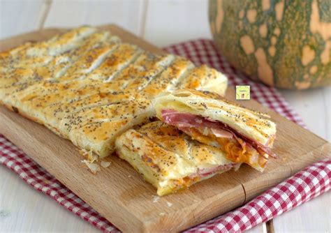 Torta Salata Zucca, Speck e Scamorza